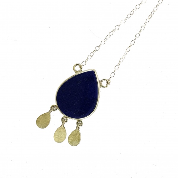 Lapiz necklace sterling silver Parisa's designs parisasdesigns