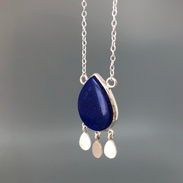 Lapiz necklace sterling silver Parisa's designs parisasdesigns parisas designs